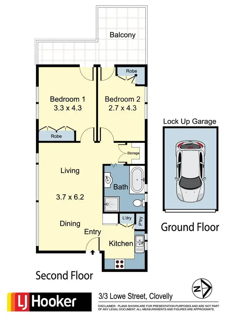 Floorplan of Homely apartment listing, 3/3 Lowe Street, Clovelly NSW 2031
