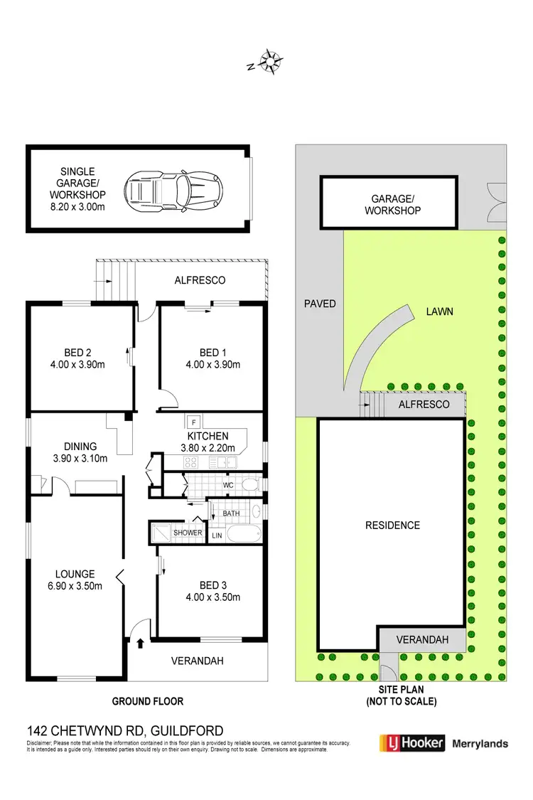 Floorplan of Homely house listing, 142 Chetwynd Road, Guildford NSW 2161