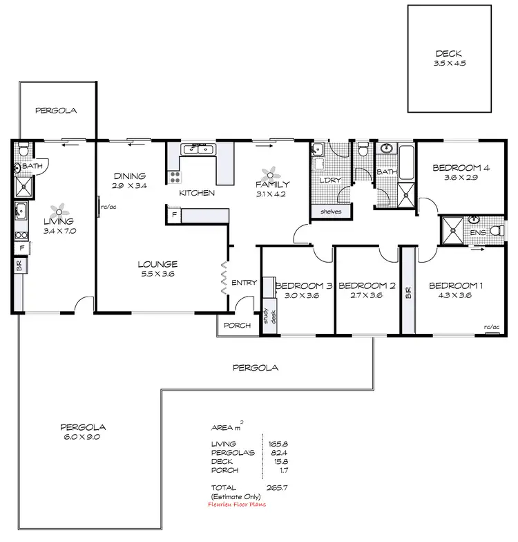 Floorplan of Homely retirement listing, 10 Rosetta Tce, Port Elliot SA 5212