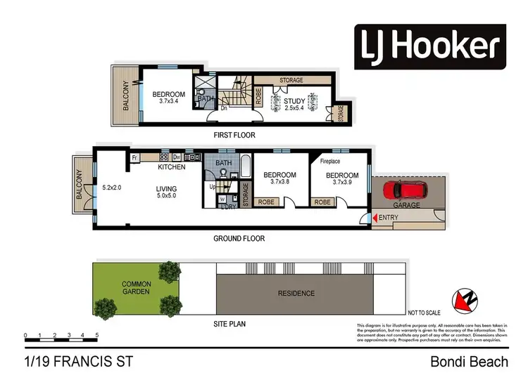 Floorplan of Homely house listing, 1/19 Francis Street, Bondi Beach NSW 2026