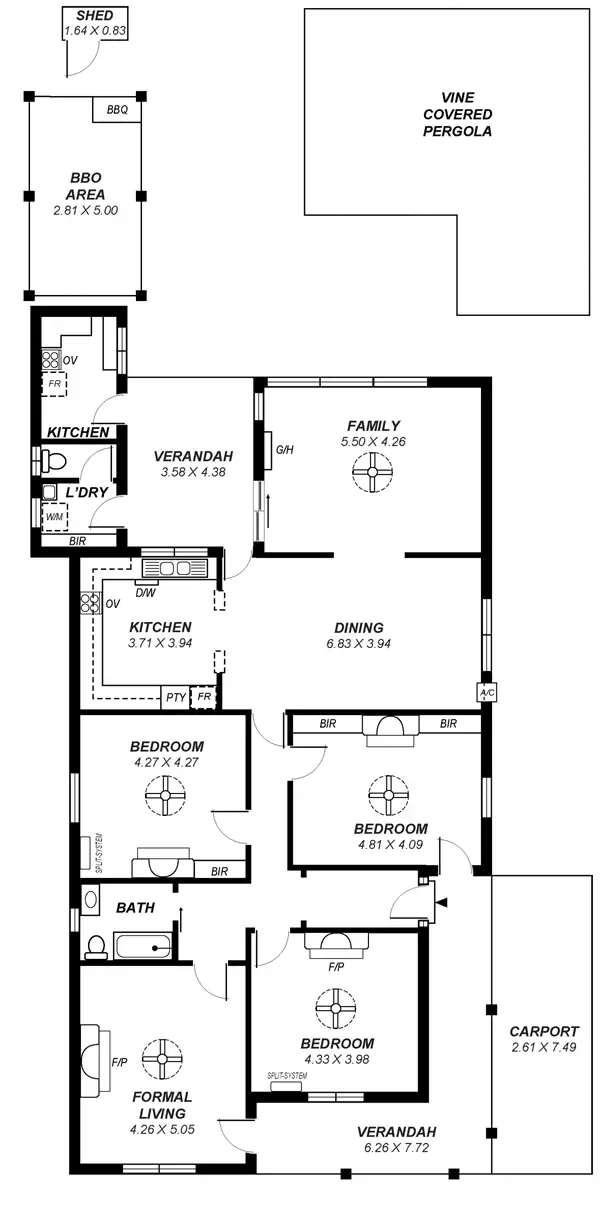 Floorplan of Homely villa listing, 47 Essex Street South, Goodwood SA 5034