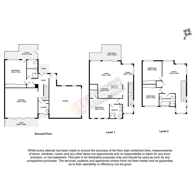 Floorplan of Homely townhouse listing, 1/16-28 Surbiton Court, Carindale QLD 4152