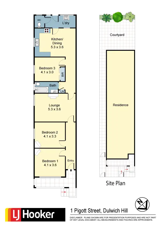 Floorplan of Homely house listing, 1 Pigott Street, Dulwich Hill NSW 2203