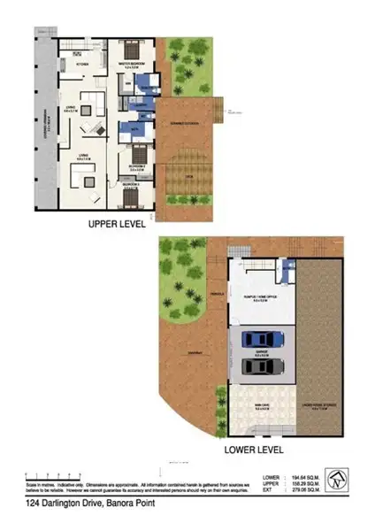 Floorplan of Homely house listing, 124 Darlington Drive, Banora Point NSW 2486