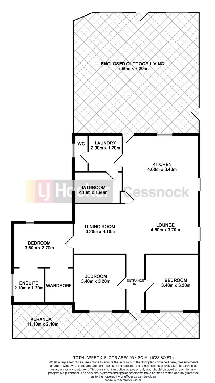 Floorplan of Homely house listing, 15 Cambage Street, Bellbird NSW 2325