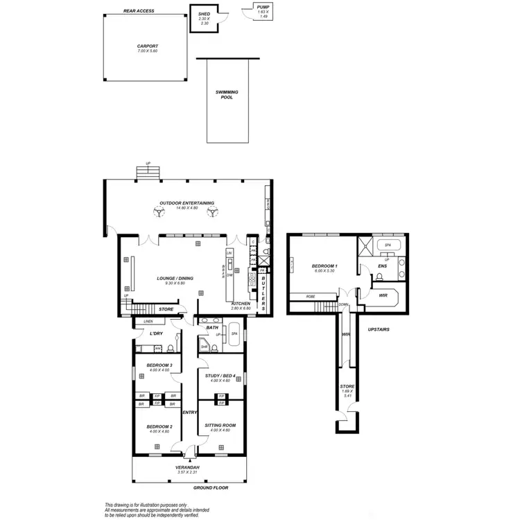 Floorplan of Homely house listing, 165 Stephen Terrace, Walkerville SA 5081