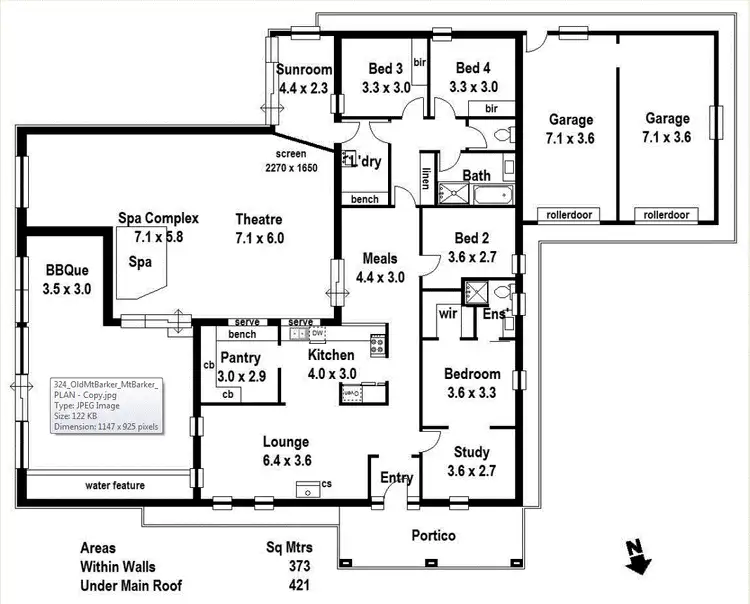 Floorplan of Homely house listing, 324 Old Mount Barker Road, Mount Barker SA 5251