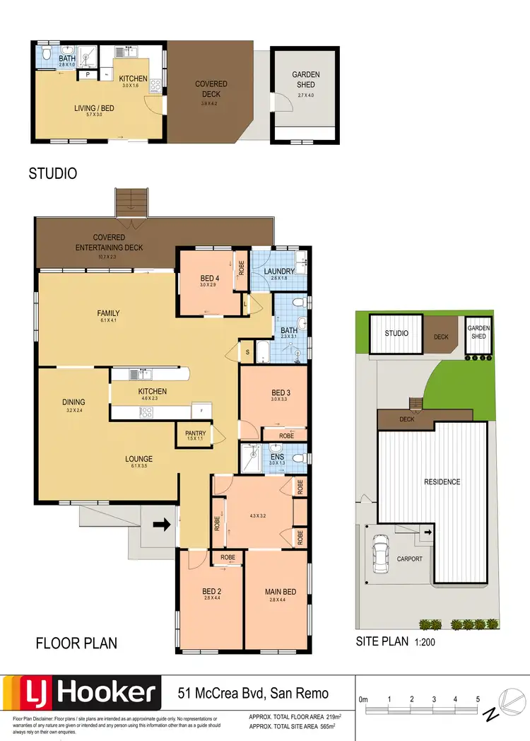 Floorplan of Homely house listing, 51 McCrea Boulevard, San Remo NSW 2262