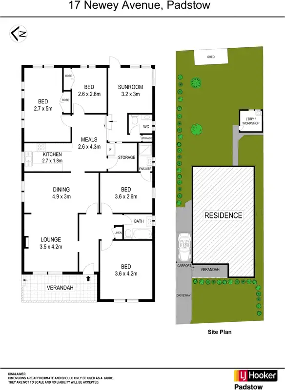 Floorplan of Homely house listing, 17 Newey Avenue, Padstow NSW 2211