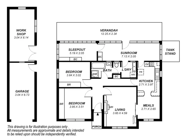 Floorplan of Homely house listing, 11 Peterhead Street, Largs Bay SA 5016