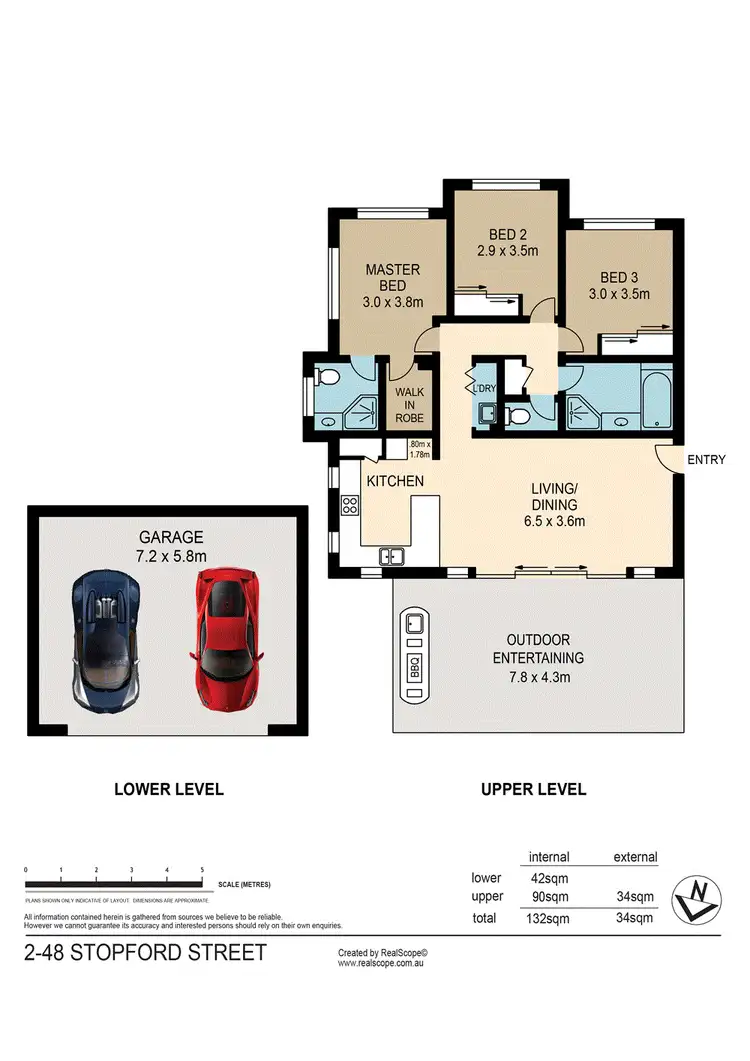 Floorplan of Homely unit listing, 2/48 Stopford Street, Wooloowin QLD 4030