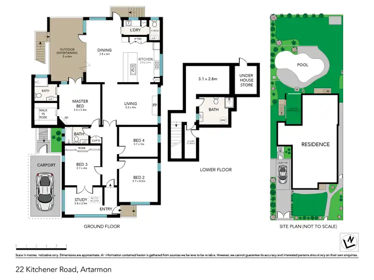Floorplan of Homely house listing, 22 Kitchener Road, Artarmon NSW 2064