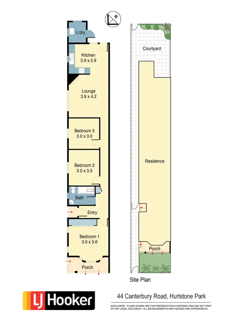 Floorplan of Homely house listing, 44 Canterbury Road, Hurlstone Park NSW 2193
