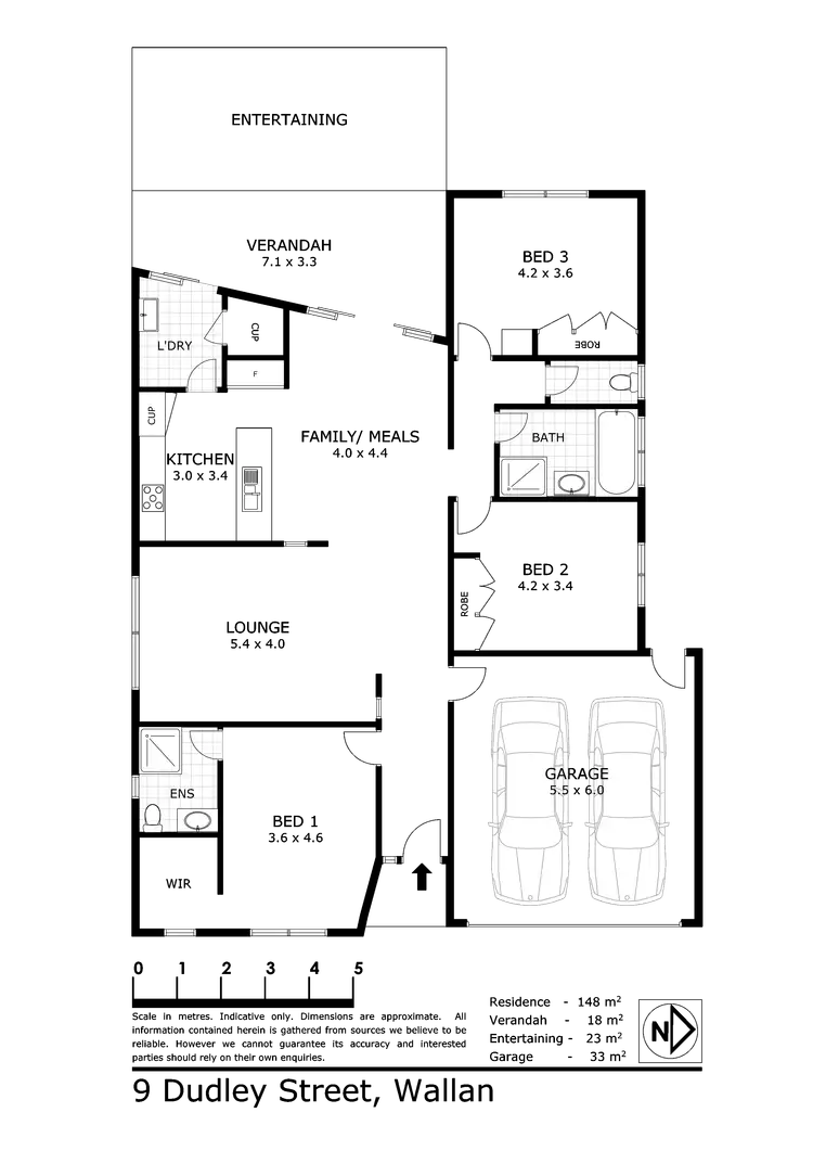 Floorplan of Homely house listing, 9 Dudley Street, Wallan VIC 3756