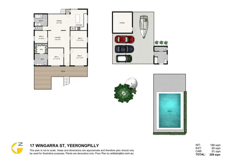 Floorplan of Homely house listing, 17 Wingarra Street, Yeerongpilly QLD 4105