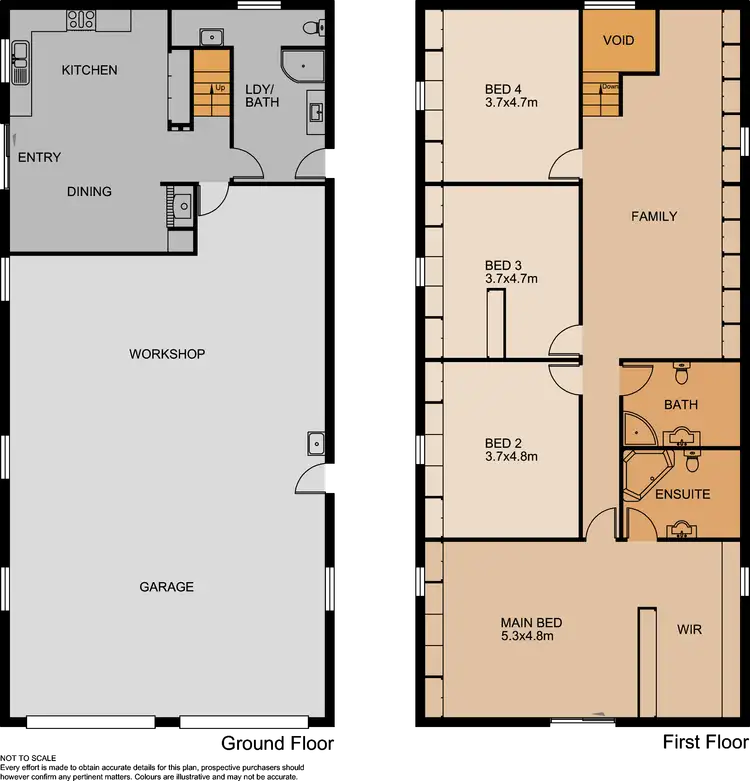 Floorplan of Homely house listing, 48 Salisbury Road, Beaconsfield Upper VIC 3808