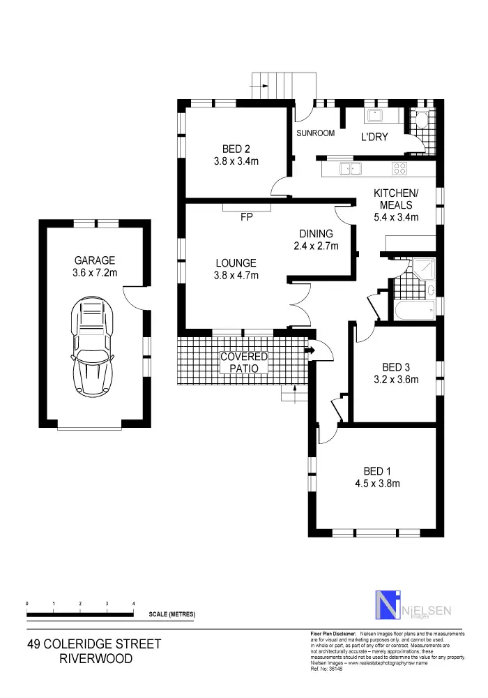 Floorplan of Homely house listing, 49 Coleridge Street, Riverwood NSW 2210