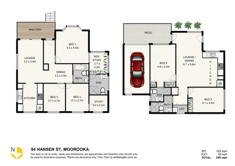 Floorplan of Homely house listing, 94 Hansen Street, Moorooka QLD 4105