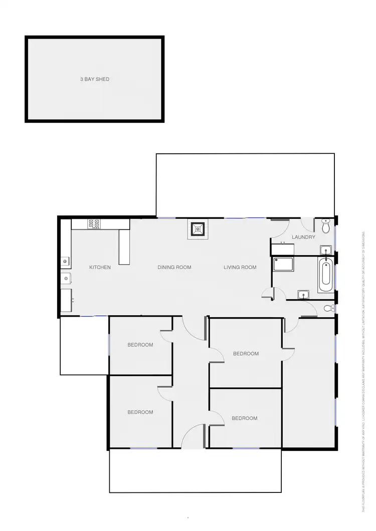 Floorplan of Homely house listing, 100 Noonbinna Road (NOONBINNA), Cowra NSW 2794