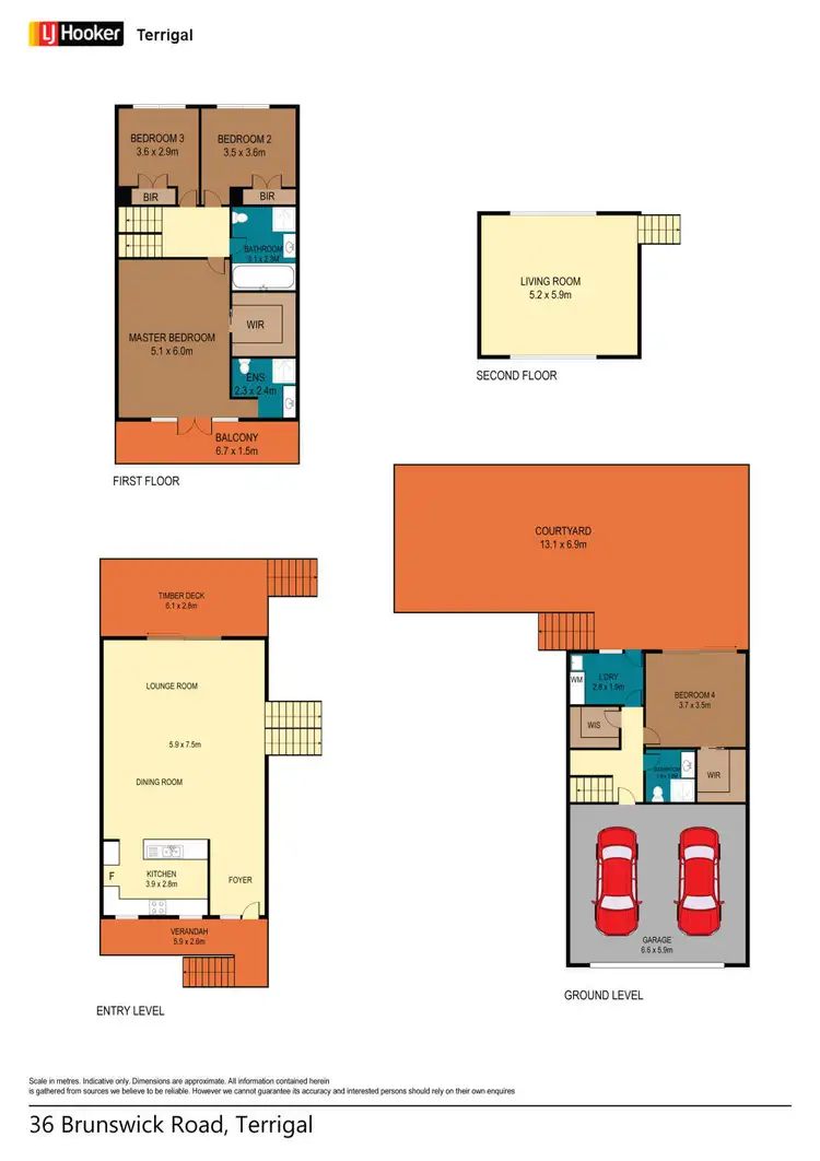 Floorplan of Homely townhouse listing, 36/41-55 Terrigal Drive, Terrigal NSW 2260