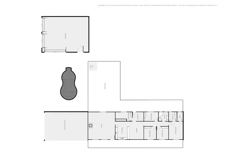 Floorplan of Homely house listing, 36 Dawson Drive, Cowra NSW 2794