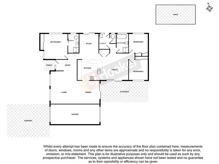 Floorplan of Homely house listing, 5 Chelsea Street, Runcorn QLD 4113