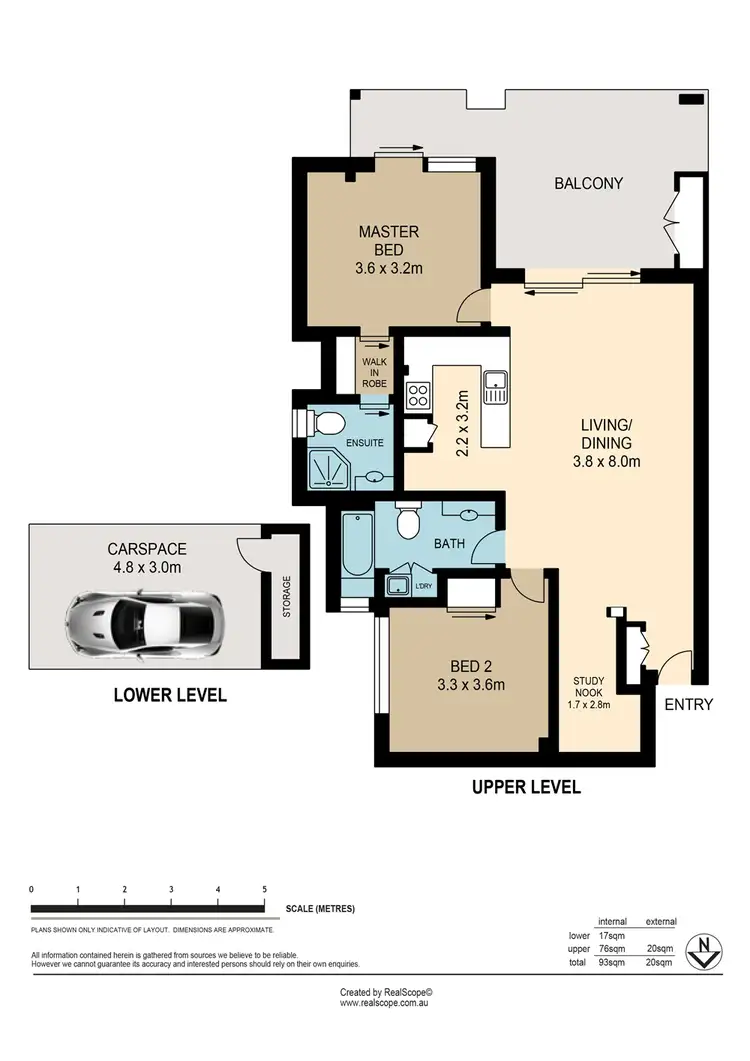Floorplan of Homely unit listing, 18/28 Belgrave Road, Indooroopilly QLD 4068
