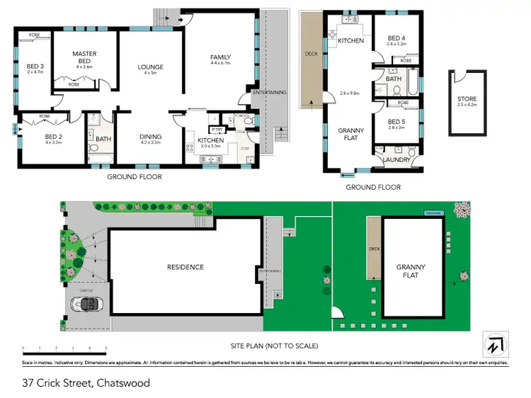 Floorplan of Homely house listing, 37 Crick Street, Chatswood NSW 2067
