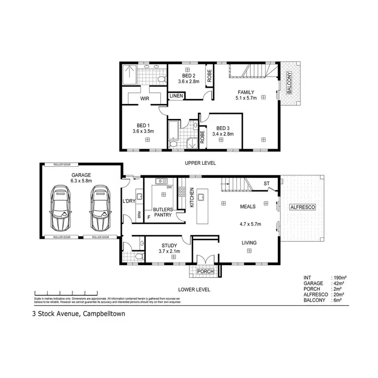 Floorplan of Homely house listing, 3 Stock Avenue, Campbelltown SA 5074