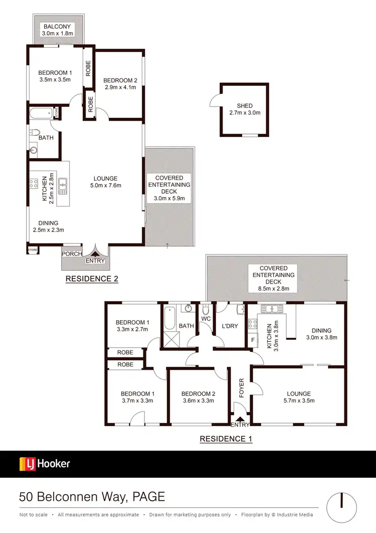 Floorplan of Homely house listing, 50 Belconnen Way, Page ACT 2614