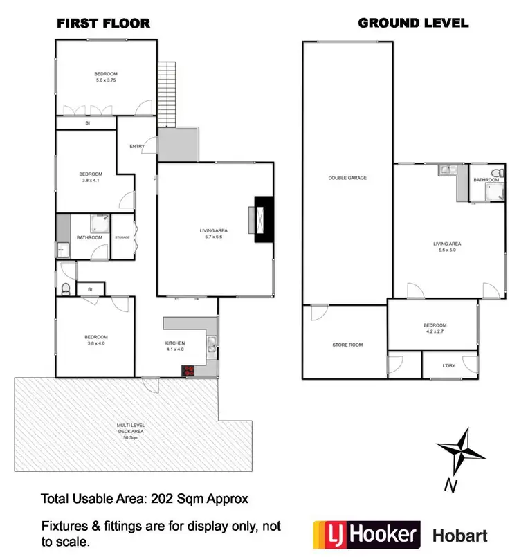 Floorplan of Homely house listing, 12 Cedar Street, Lindisfarne TAS 7015