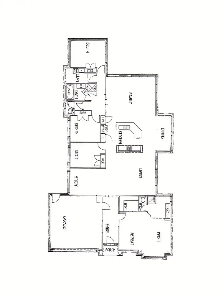 Floorplan of Homely house listing, 35 Caledonian Way, Point Cook VIC 3030