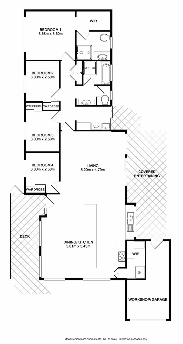 Floorplan of Homely house listing, 17 Cormo Close, Elderslie NSW 2570