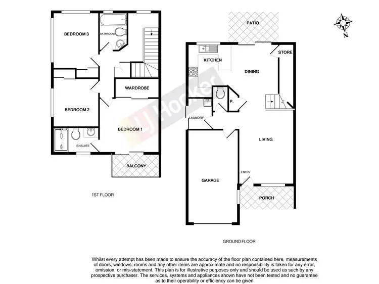 Floorplan of Homely townhouse listing, 7/18 Diane Court, Algester QLD 4115