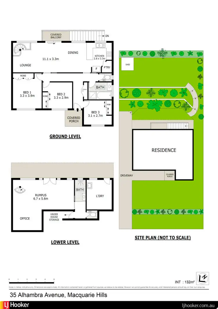 Floorplan of Homely house listing, 35 Alhambra Avenue, Macquarie Hills NSW 2285