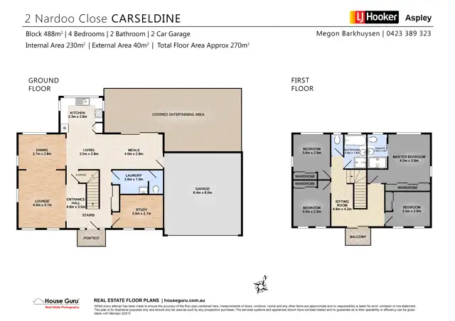 Floorplan of Homely house listing, 2 Nardoo Close, Carseldine QLD 4034