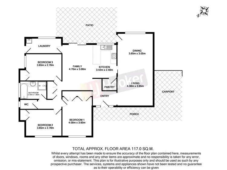 Floorplan of Homely house listing, 38 Helicia Street, Algester QLD 4115
