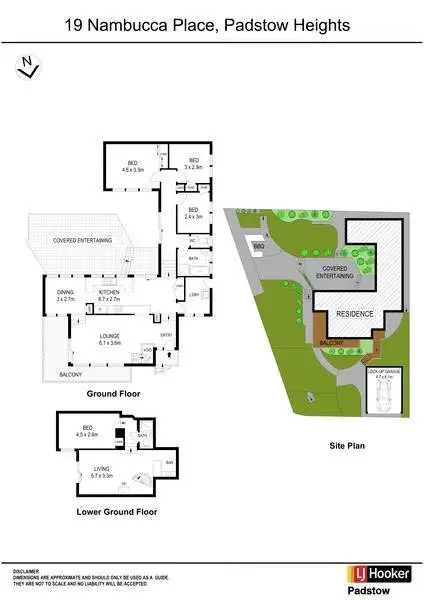 Floorplan of Homely house listing, 19 Nambucca Place, Padstow Heights NSW 2211