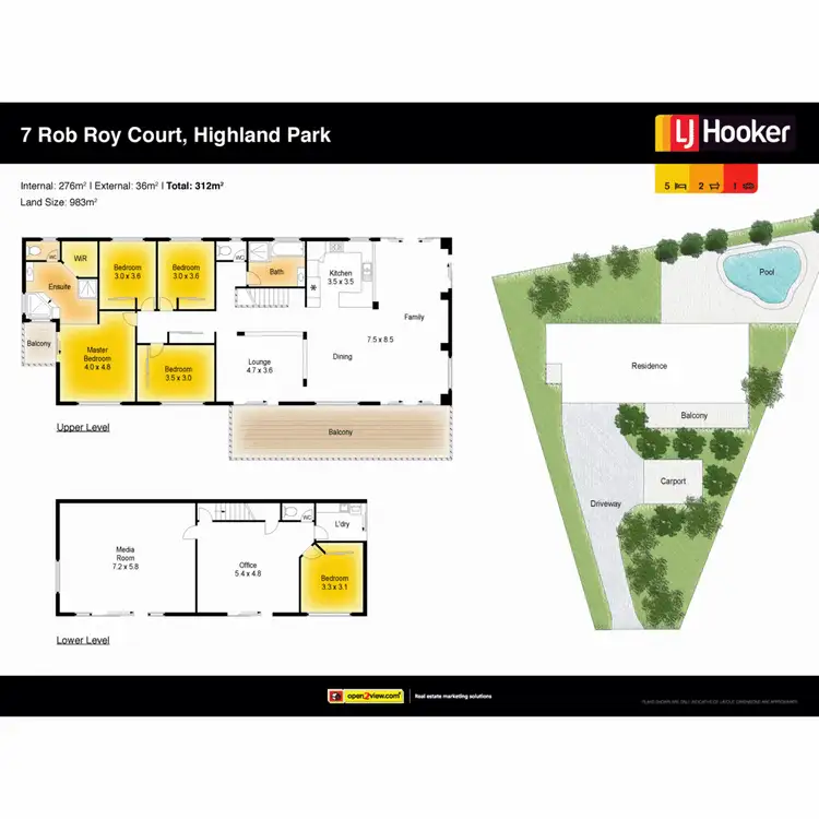 Floorplan of Homely house listing, 7 Rob Roy Court, Highland Park QLD 4211