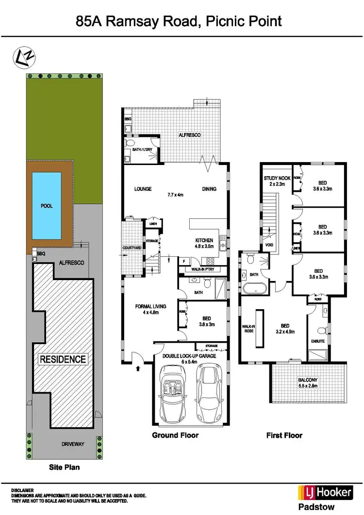 Floorplan of Homely house listing, 85a Ramsay Road, Picnic Point NSW 2213