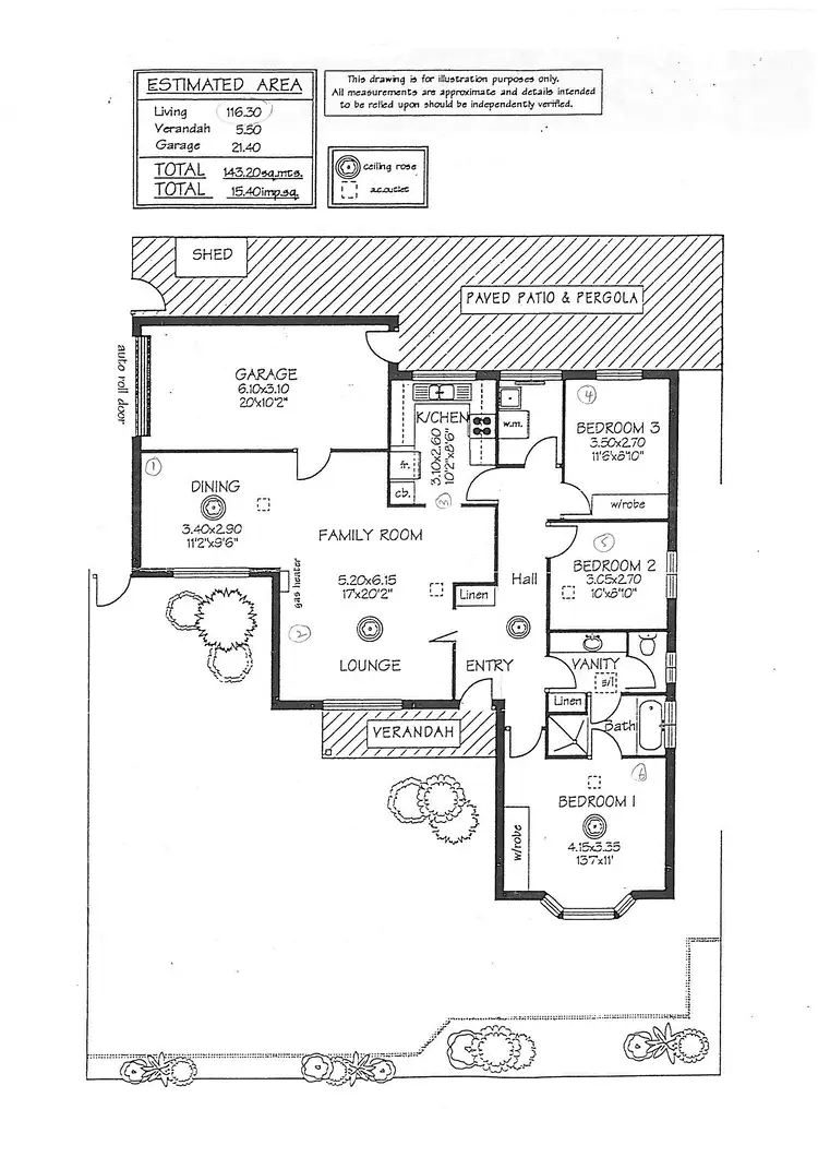 Floorplan of Homely unit listing, 4/57 Wilkins Grove, Glengowrie SA 5044