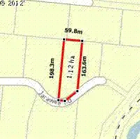 Floorplan of Homely land listing, 13 Jarawee Road, Kuranda QLD 4881