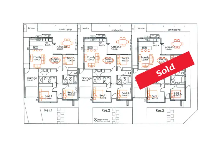 Floorplan of Homely house listing, 3/26 Ranelagh Street, Glengowrie SA 5044
