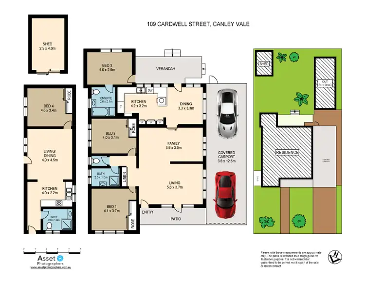 Floorplan of Homely house listing, 109 Cardwell Street, Canley Vale NSW 2166