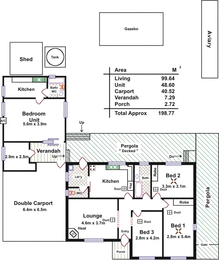 Floorplan of Homely house listing, 10 Sylvan Crescent, Surrey Downs SA 5126