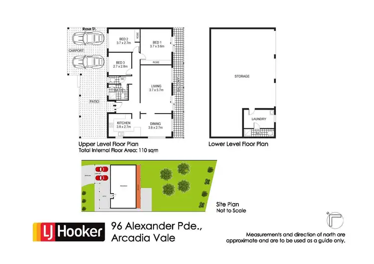 Floorplan of Homely house listing, 96 Alexander Parade, Arcadia Vale NSW 2283