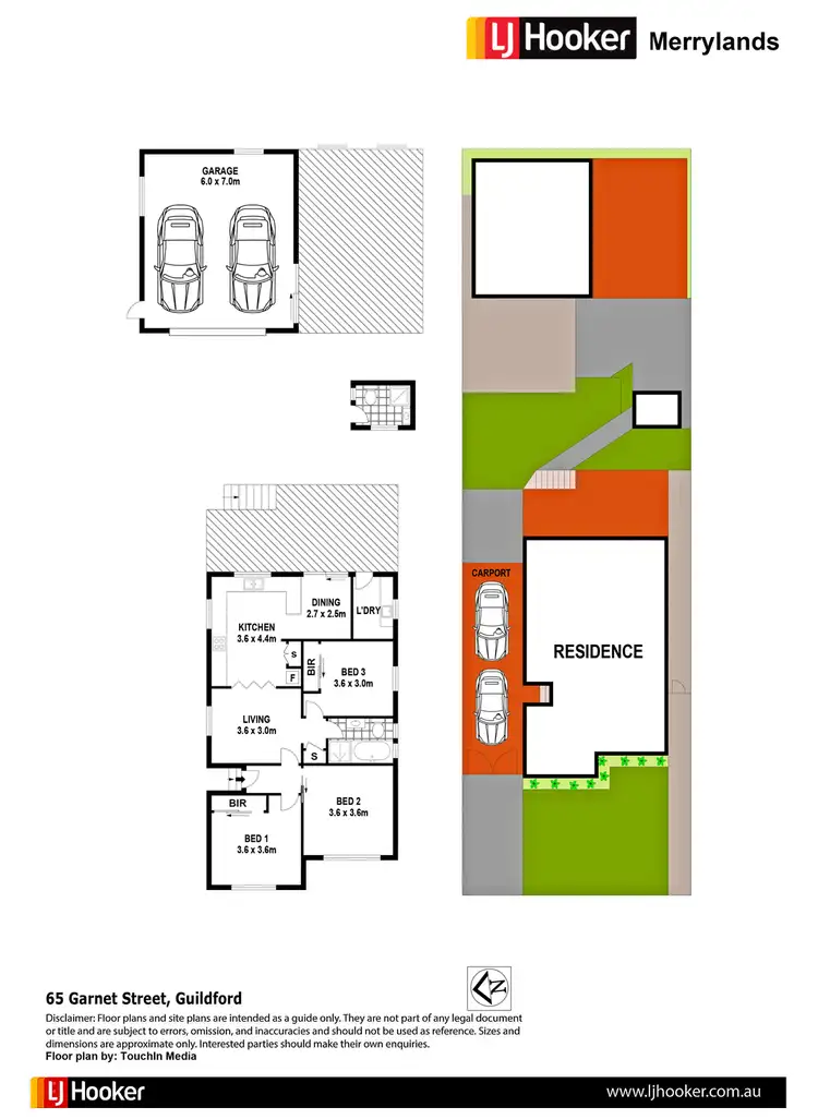 Floorplan of Homely house listing, 65 Garnet St, Guildford NSW 2161