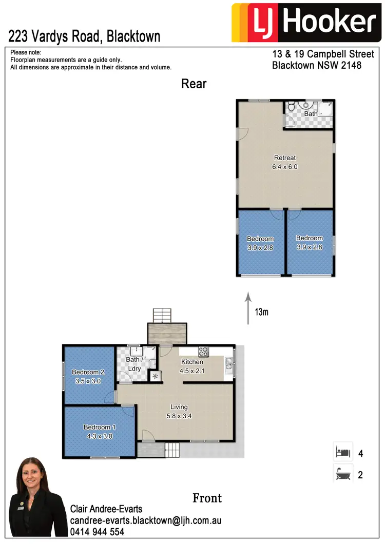 Floorplan of Homely house listing, 223 Vardys Road, Blacktown NSW 2148