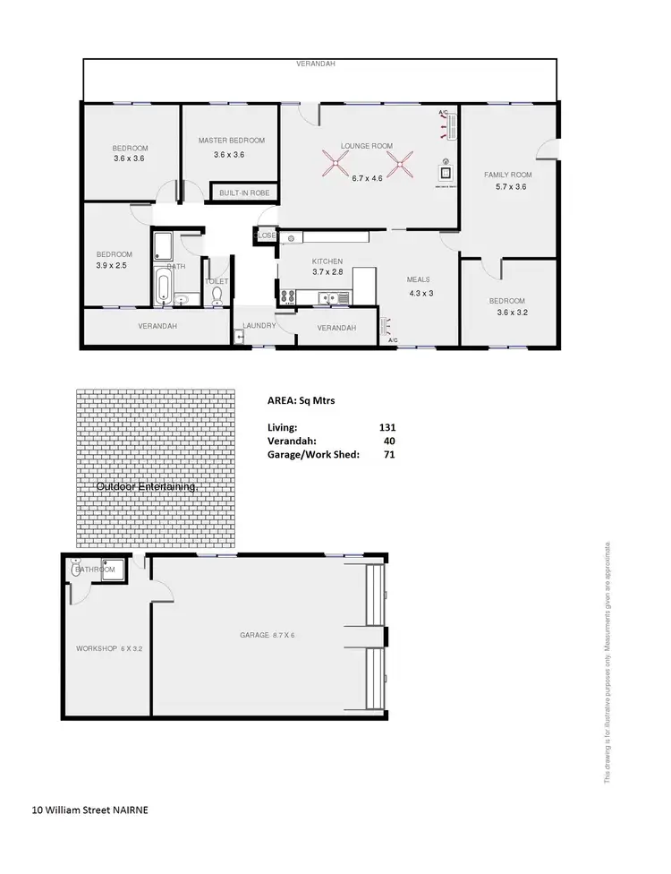 Floorplan of Homely house listing, 10 William Street, Nairne SA 5252