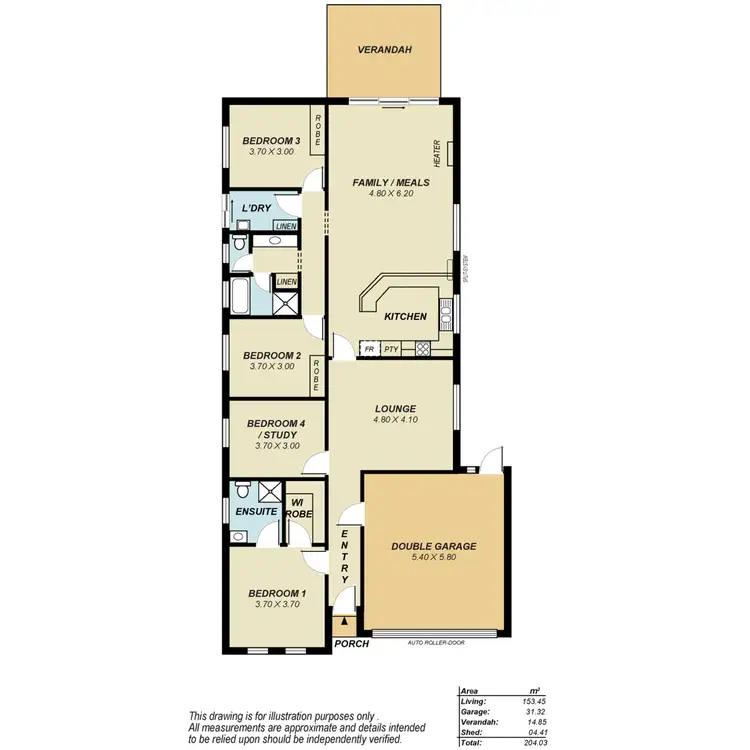 Floorplan of Homely house listing, 35 Applecross Drive, Blakeview SA 5114